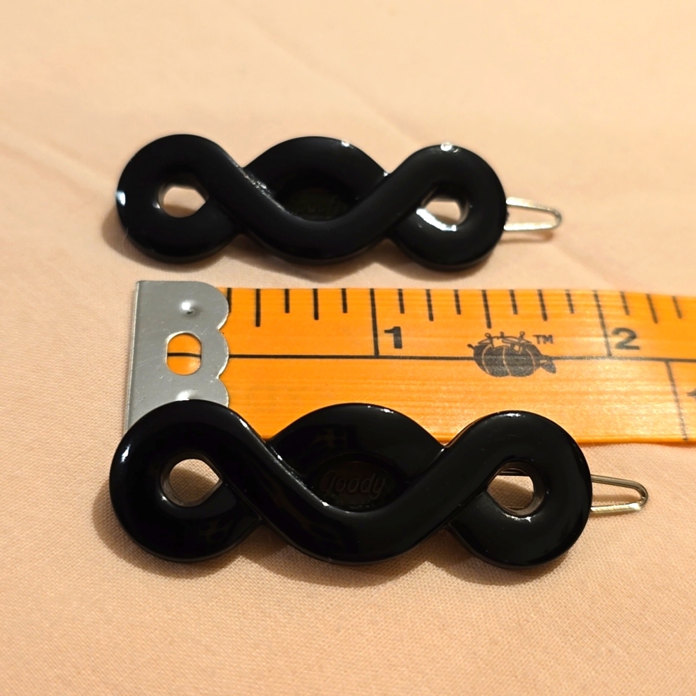Goody Set of 2 Infinity Twist Hair Clips - NEW - Picture 9 of 9